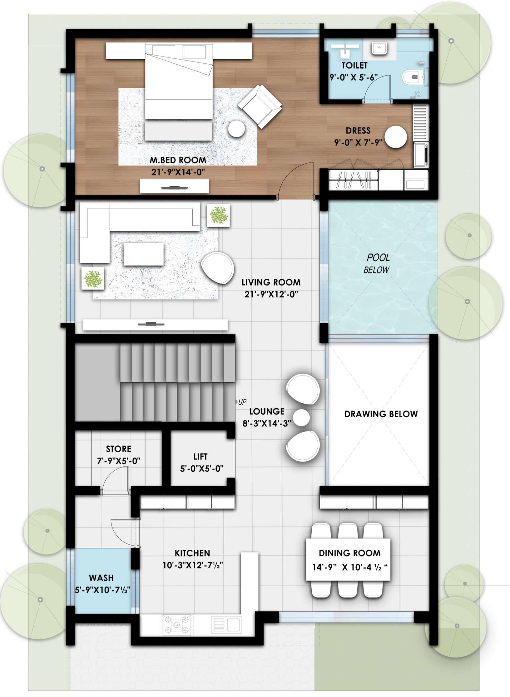 East Floorplan